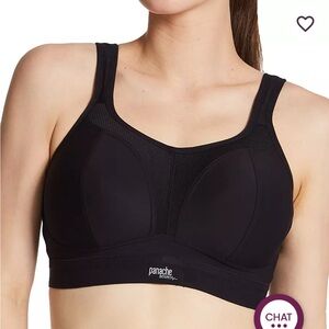 Panache Black Sports Bra 38J (GG)